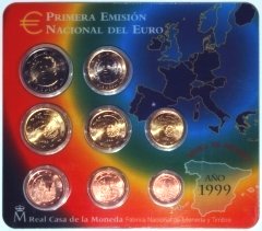 Spanish Euro Coin Set