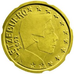 Luxembourg 20 Cents