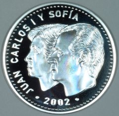 Obverse of Spanish 12 Proof Coin