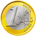 1 euro coin - Reverse side